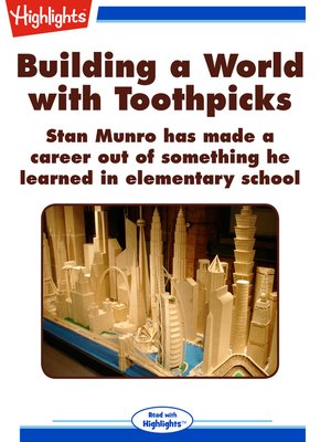 cover image of Building a World with Toothpicks